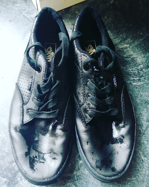 black vans gumtree